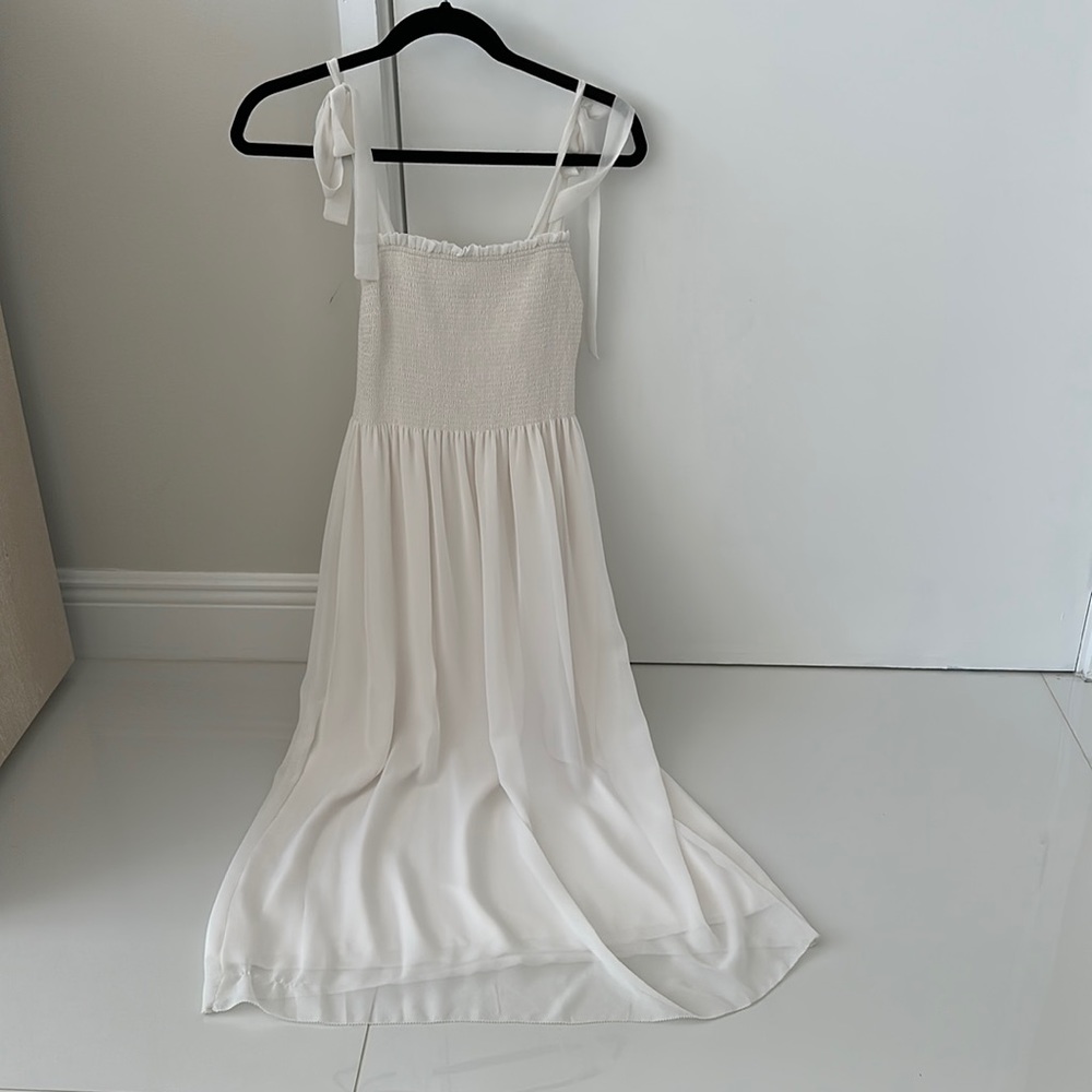 Aritzia white dress